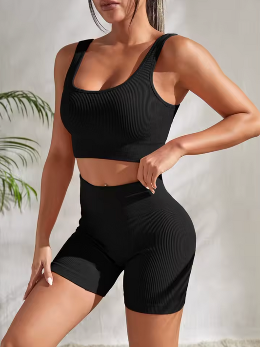 🔥 Rep&Rage SCULPT+ Seamless Ribbed Set